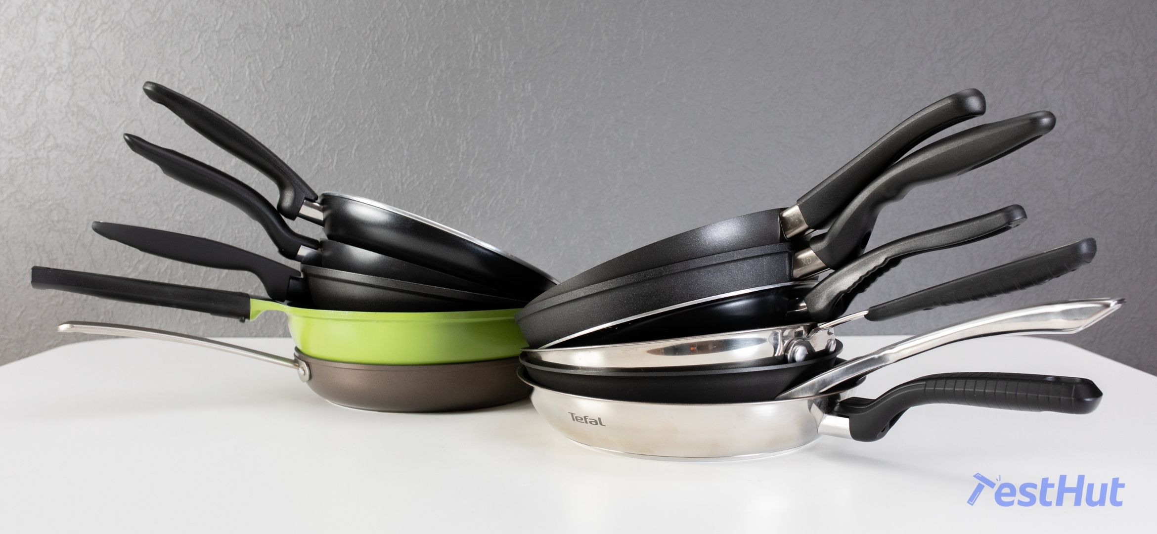 SENSUELL Frying pan, stainless steel, gray, Height: 2 Diameter: 11 - IKEA